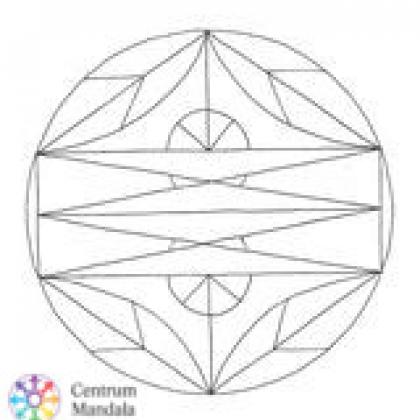 Mandala na leden