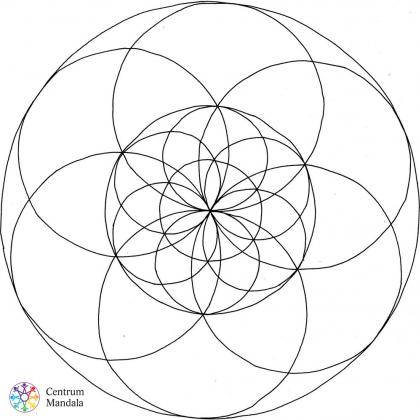 mandala posvátné geometrie