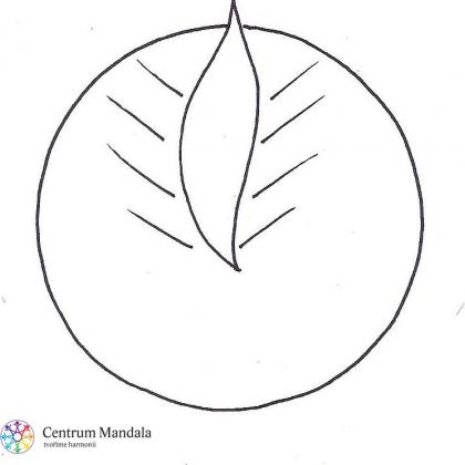 prosincový mandalový symbol
