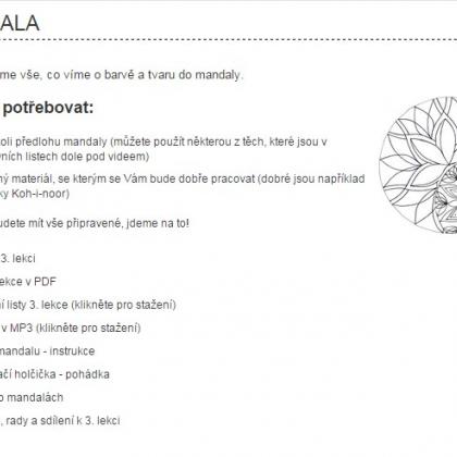 on-line kurz mandal