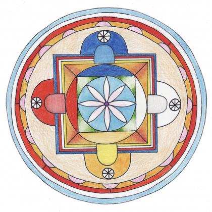 tibetská mandala